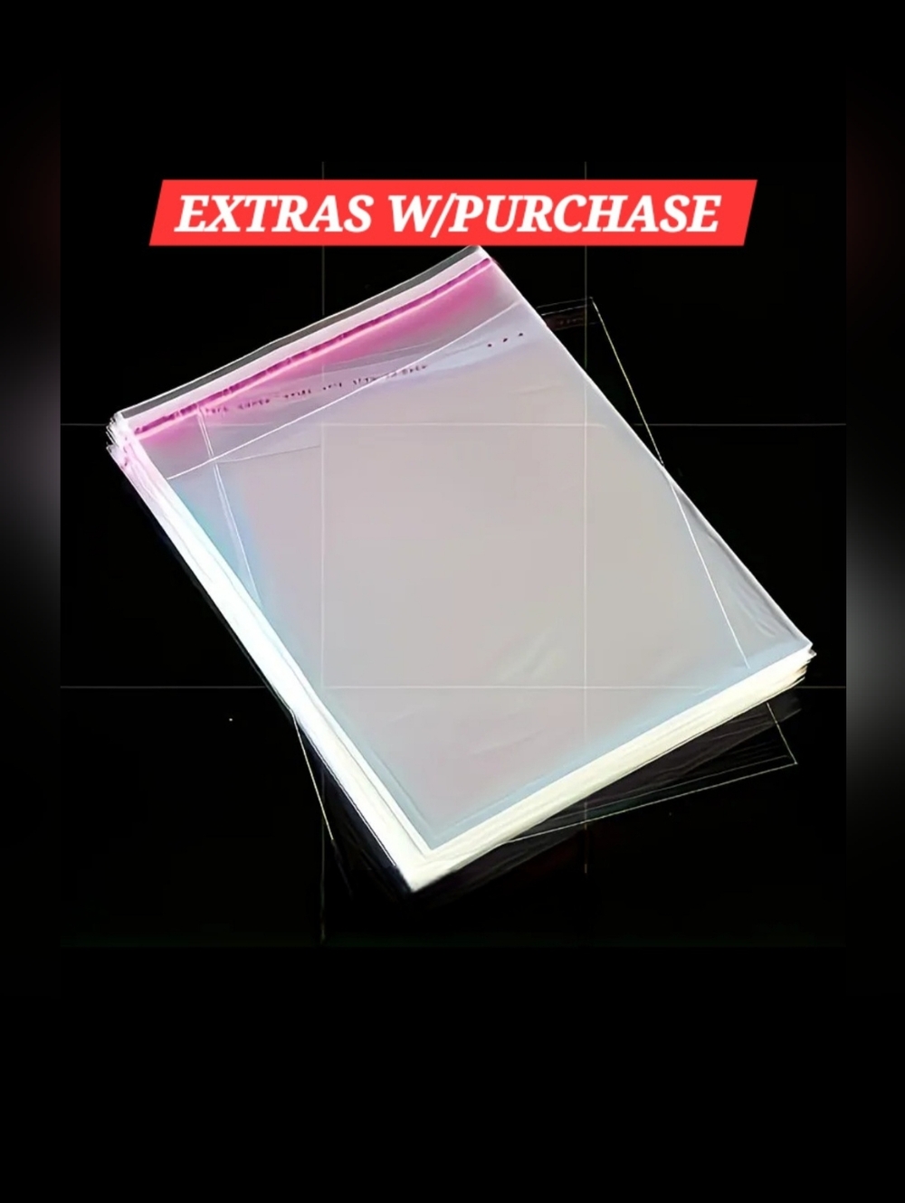 15ct. 5x7 Cellophane Clear Bag       ✨️PRICE FIRM✨️